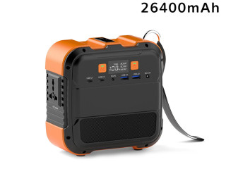 98Wh Portable Power Station Solar Generator Lithium Battery