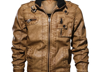 New PU Leather Jacket