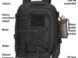 Extra Large 60L Tactical Backpack for Men Women Outdoor Water Resistant Hiking Backpacks Travel Backpack Laptop Backpacks