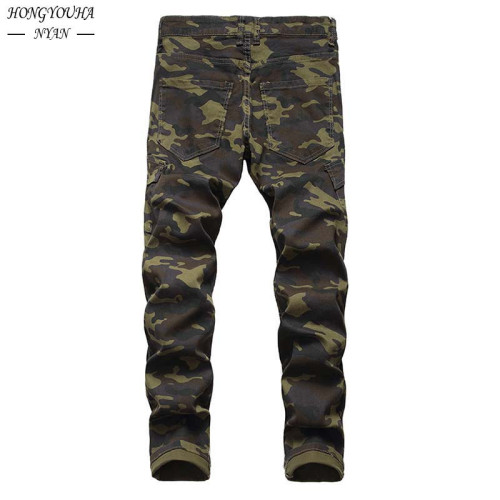 2022-fashion-military-mens-camouflage-jeans-male-slim-trend-hip-hop-straight-army-green-pocket-cargo-denim-youth-brand-pants-big-5