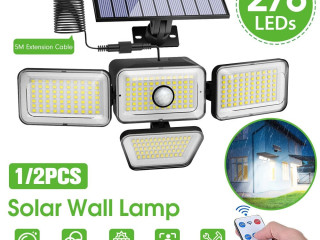 Solar Lights Outdoor Wall Lamp PIR Motion Sensor 164/250/278 LED