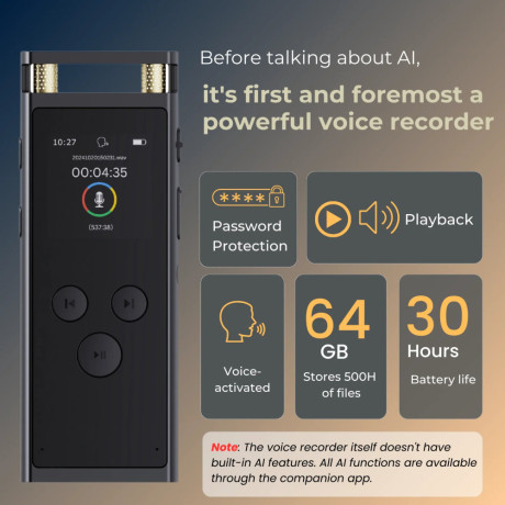 ai-voice-recorder-transcription-translation-summary-mind-mapping-voice-activation-64gb-aluminum-dictaphone-ai-version-big-1